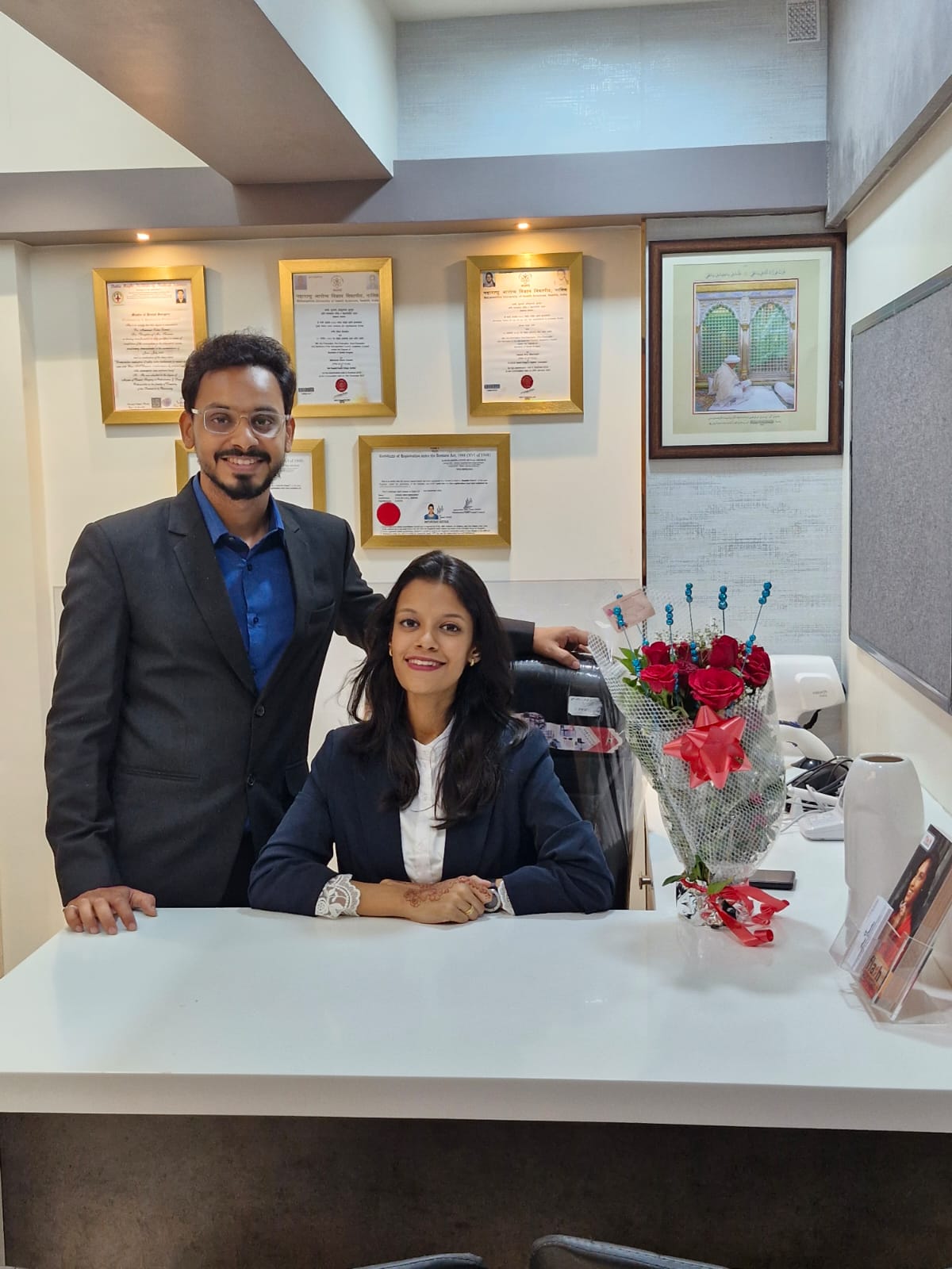 Dr. Zoher Merchant and Dr. Zainab Merchant